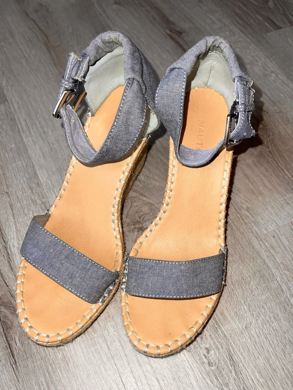 Nautica chambray espadrille